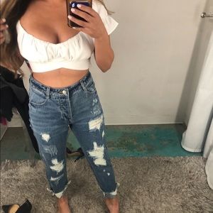 Boutique Distressed jeans